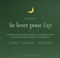Ebook Ce lever au Fajr 🌙